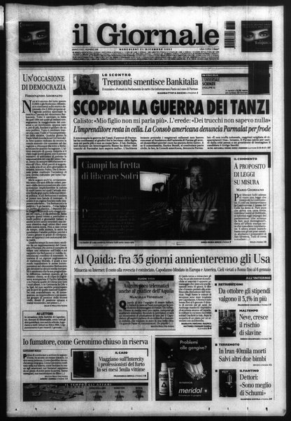 Il giornale : quotidiano del mattino